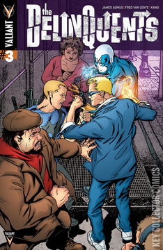 Variant Cover for The Delinquents #3