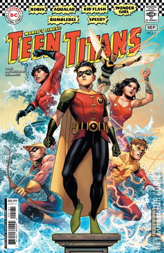 Variant Cover for World's Finest: Teen Titans #1