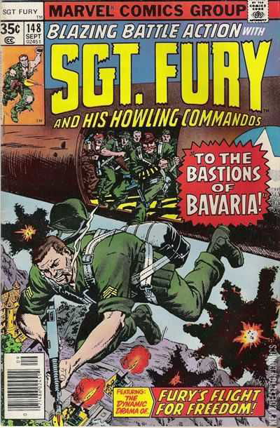 Cover art for Sgt. Fury and His Howling Commandos #148