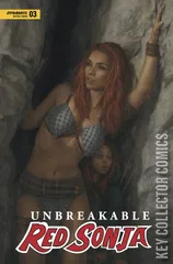 Variant Cover for Unbreakable Red Sonja #3