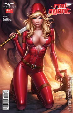 Variant Cover for Grimm Fairy Tales Presents: Red Agent #4