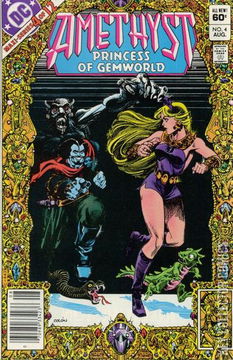 Variant Cover for Amethyst: Princess of Gemworld #4