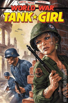 Variant Cover for World War Tank Girl #1