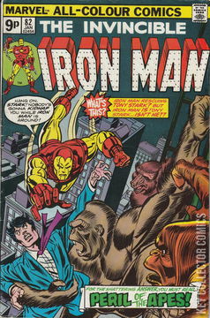 Variant Cover for Iron Man #82