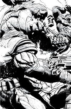 Variant Cover for Planet Death #2