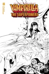 Variant Cover for Vampirella vs. Superpowers #6
