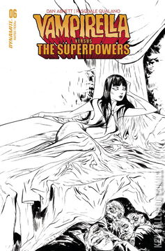 Variant Cover for Vampirella vs. Superpowers #6