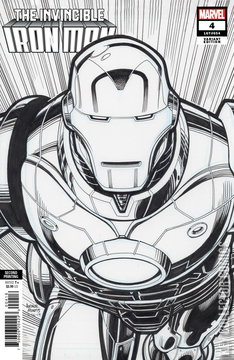 Variant Cover for Invincible Iron Man #4