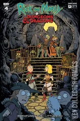 Variant Cover for Rick and Morty vs. Dungeons & Dragons #4