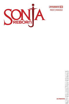 Variant Cover for Sonja Reborn #1