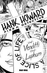 Variant Cover for Hank Howard, Pizza Detective: A Slice of Life #1