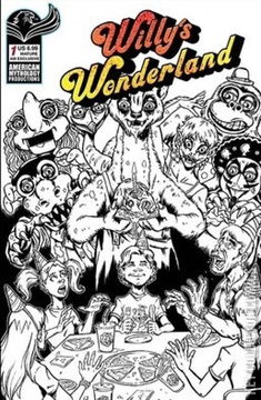 Variant Cover for Willy's Wonderland Prequel #1