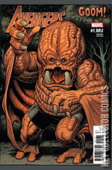 Variant Cover for Avengers #1.MU