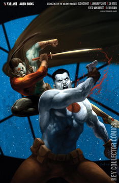 Variant Cover for Resurgence of the Valiant Universe: Bloodshot