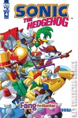 Variant Cover for Sonic the Hedgehog: Fang the Hunter #4