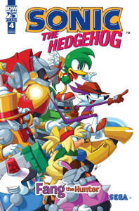 Sonic the Hedgehog: Fang Hunter #4 