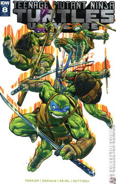 Variant Cover for Teenage Mutant Ninja Turtles: Universe #8