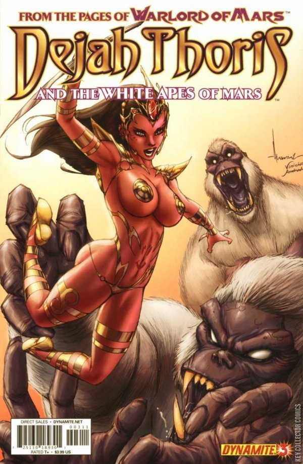 Dejah Thoris & the White Apes of Mars #3