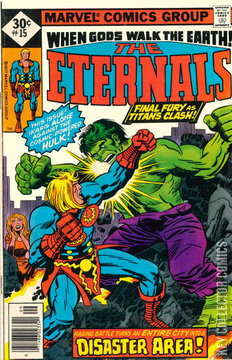 Variant Cover for Eternals #15