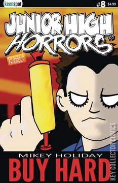 Variant Cover for Junior High Horrors #8