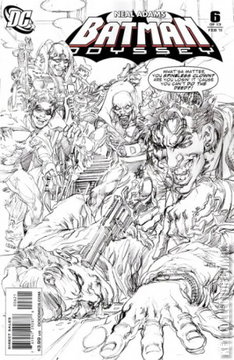 Variant Cover for Batman: Odyssey #6