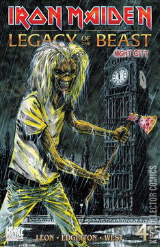 Variant Cover for Iron Maiden Legacy of the Beast #4