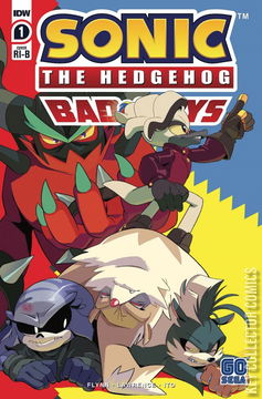 Variant Cover for Sonic the Hedgehog: Bad Guys #1