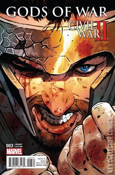 Variant Cover for Civil War II: Gods of War #3