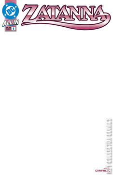 Variant Cover for Zatanna #1