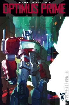 Variant Cover for Optimus Prime #8