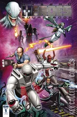 Variant Cover for Hasbro Heroes Sourcebook #1