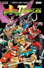 Cover for Mighty Morphin Power Rangers / Teenage Mutant Ninja Turtles #4