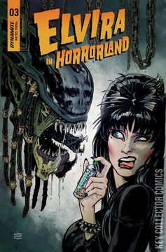Variant Cover for Elvira In Horrorland #3