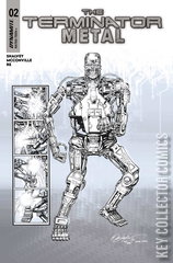 Variant Cover for Terminator: Metal, The #2