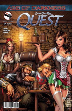 Variant Cover for Grimm Fairy Tales Presents: Quest #2