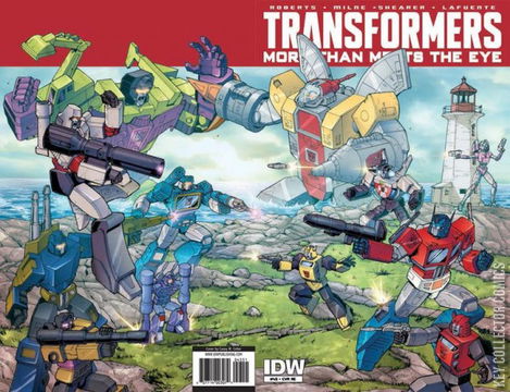 Variant Cover for Transformers: More Than Meets The Eye #45