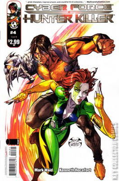 Variant Cover for Cyberforce / Hunter-Killer #4