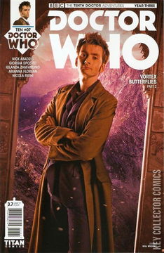 Variant Cover for Doctor Who: The Tenth Doctor - Year Three #7