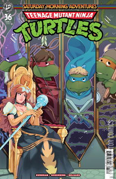 Variant Cover for Teenage Mutant Ninja Turtles: Saturday Morning Adventures #36