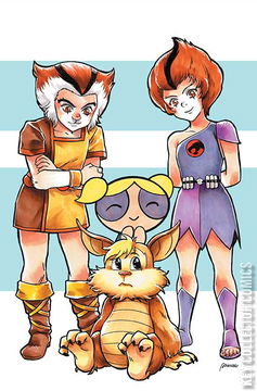 Variant Cover for Thundercats / Powerpuff Girls #2