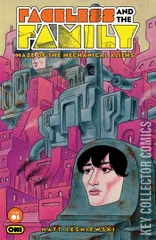 Variant Cover for Faceless and the Family: Maze of the Mechanical Aliens #1