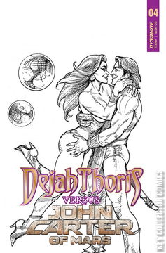 Variant Cover for Dejah Thoris vs. John Carter of Mars #4