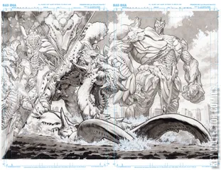 Variant Cover for Megalith: The Olympus Saga #1