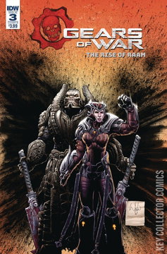 Variant Cover for Gears of War: Rise of Raam #3
