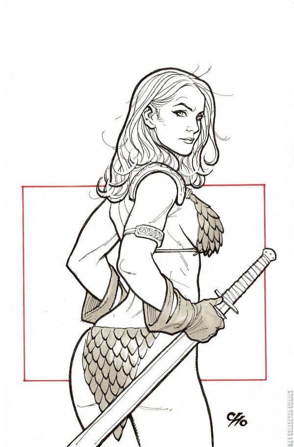 Variant Cover for Invincible Red Sonja #8
