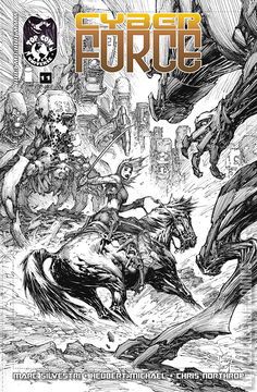 Variant Cover for Cyberforce #11