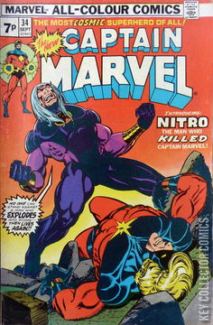 Variant Cover for Captain Marvel #34