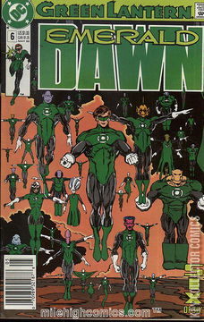 Variant Cover for Green Lantern: Emerald Dawn #6