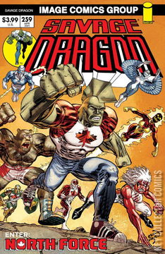 Variant Cover for Savage Dragon #259
