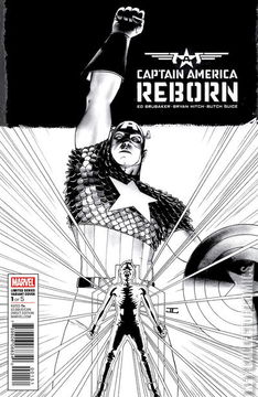 Variant Cover for Captain America Reborn #1